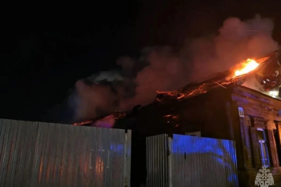 2 детей и 4 взрослых спасены на пожаре в Бузулуке