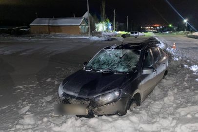 Под Оренбургом «Гранта» сбила 56-летнего пешехода