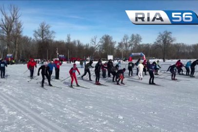 В Оренбурге дан старт главному зимнему соревнованию – «Лыжне России»-2026
