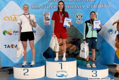 Спортсменка из Оренбуржья завоевала золото на Кубке России по подводному спорту