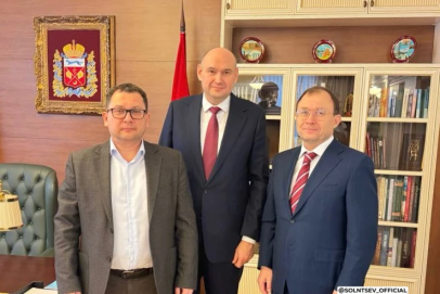 Солнцев провел встречу с руководством «Росводоканала»