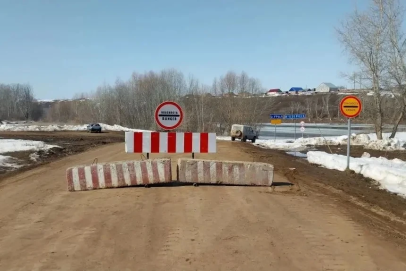 Паводок-2026: в Оренбуржье перекрыты еще два низководных моста
