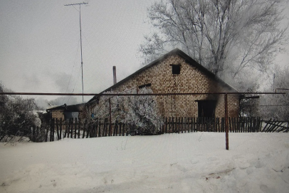 В Первомайском районе убийца заметал следы и поджег дом вместе с телом жертвы