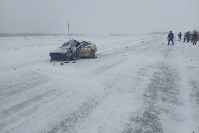 Два водителя погибли в Тоцком районе после лобового ДТП двух «Приор»