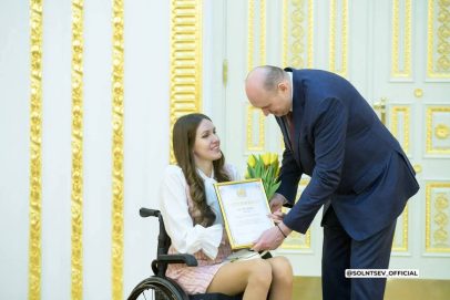 Солнцев поздравил выдающихся оренбургских спортсменов