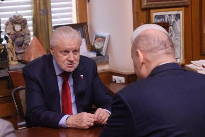 Евгений Солнцев встретился с лидером «Справедливой России» Сергеем Мироновым