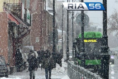Мокрый снег, метель и плюс за окном. Днем, 11 марта, в Оренбуржье ожидается до +1°