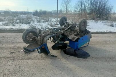 Не справился с «муравьём». В ДТП в Северном районе пострадал водитель мотороллера