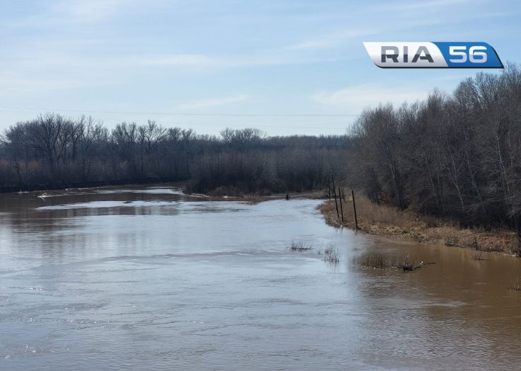 Урал и Сакмара под Оренбургом прибавили. Уровень рек в области на 30 марта