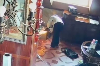 В Оренбурге задержали москвичку за попытку вскрыть болгаркой сейф в чужом доме