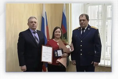 Воспитатель детсада Лия Галеева из Бугуруслана награждена медалью СК России «За содействие»