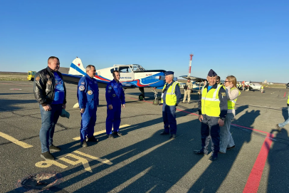 По следам Гагарина. Юбилейная экспедиция на 10 самолетах добралась до Оренбурга