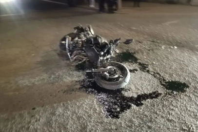 «Ямаха» в «Калину». В центре Оренбурга мотоциклист попал в больницу после ДТП