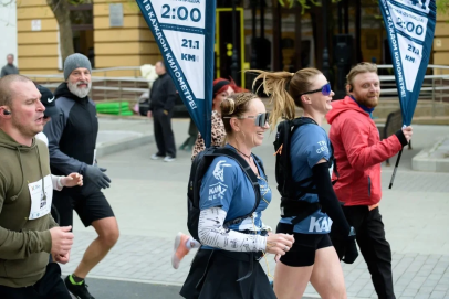 Бежали все. В Оренбурге подвели итоги первого полумарафона