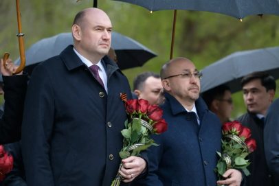 Делегация Казахстана прибыла в Оренбургскую область в преддверии Дня Победы