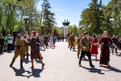 Парк «Салют, Победа!» приглашает оренбуржцев на арт-реконструкцию «Весна 45-го»