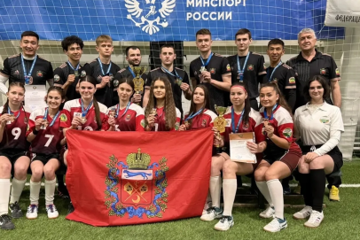 Чемпионат России по мини-лапте в Волжском принёс Оренбуржью два призовых места