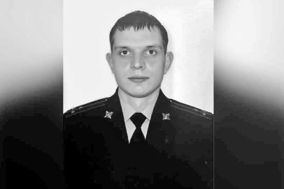 Новотроицк скорбит и прощается со старшим лейтенантом полиции Никитой Гнусиным