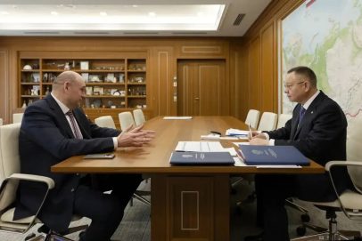 Ирек Файзуллин и Евгений Солнцев обсудили вопросы строительства и ЖКХ Оренбуржья