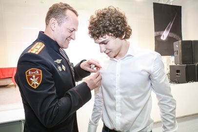 Студент из Оренбурга Арсений Воробьев удостоен медали «За содействие СВО»