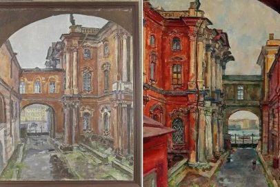 Картина из Оренбурга — половина выставки в Эрмитаже: уникальный диптих о блокаде