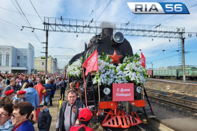 «Поезд Победы» посетит Оренбург, Орск и Бузулук