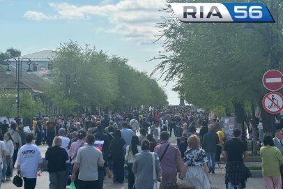 Оренбург празднует 81-ю годовщину Великой Победы