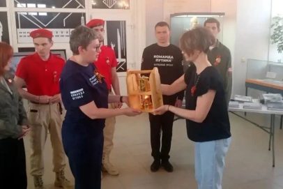 В музее истории Оренбурга пополнение: в его фонды передана капсула «Огня памяти»