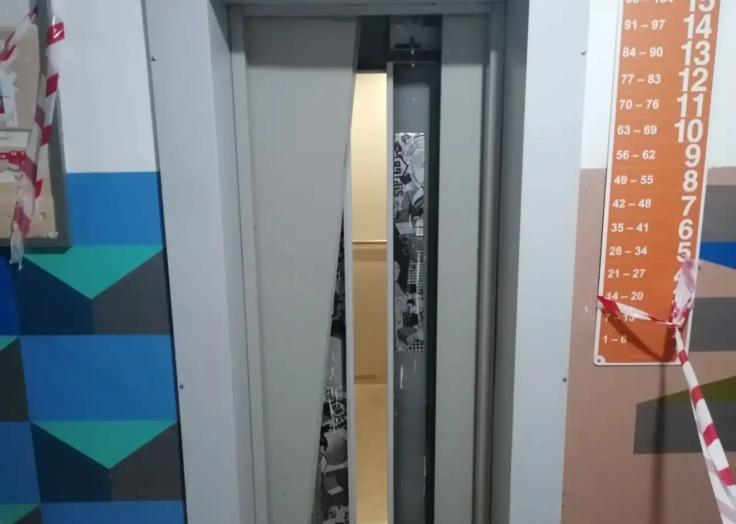 Лифт с людьми рухнул в доме на улице Березка в Оренбурге