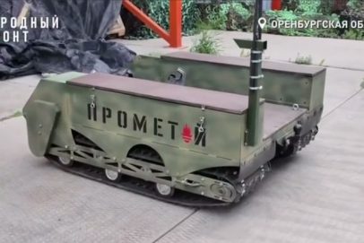 Из Оренбурга в зону СВО отправили робота-эвакуатора и мобильные медпункты