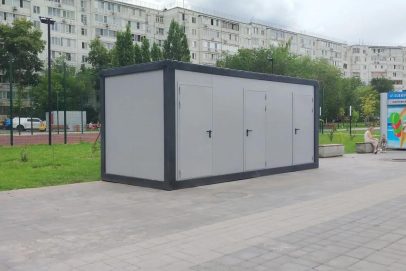 Новый туалет заработал в сквере у «Китайской стены» в Оренбурге
