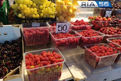 А почём малинка? В Оренбурге стартовал ягодный сезон