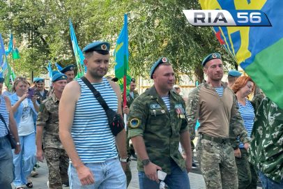 Празднование Дня ВДВ начинается в Оренбурге