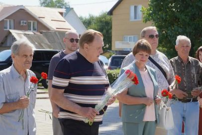 Юрий Мищеряков и Людмила Марченко почтили память главы Оренбурга Юрия Гаранькина