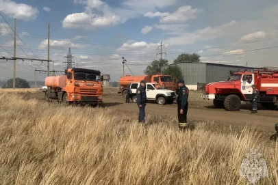 Под занавес дня: ландшафтный пожар под Орском полностью ликвидирован