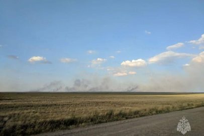 МЧС: В Гайском округе полностью ликвидирован крупный ландшафтный пожар