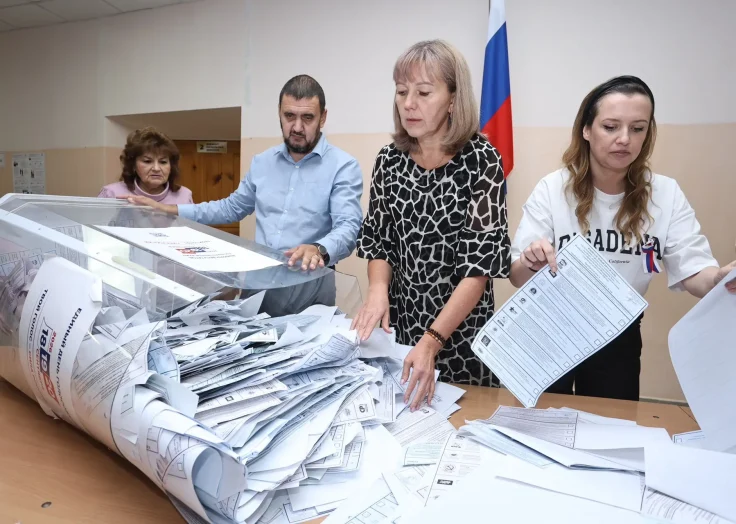 В Оренбуржье завершилось трехдневное голосование, и началась обработка бюллетеней