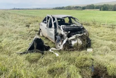 Пожилой водитель разбился насмерть в ДТП на трассе в Матвеевском районе