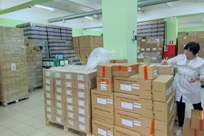 Более 30 тысяч упаковок: в Оренбуржье прибыла гуманитарная партия лекарств