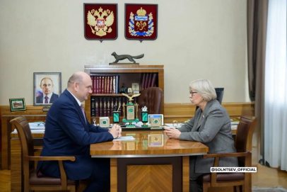 Евгений Солнцев провел встречу с депутатом Госдумы Татьяной Машковской