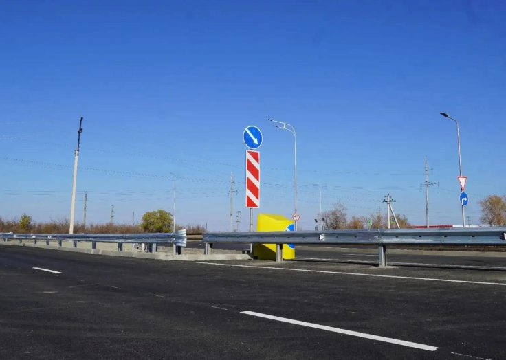 В Оренбурге завершили строительство улицы Тихой