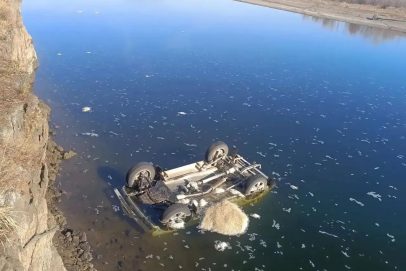 «Нива» утонула в Урале: в Кваркенском районе погиб 41-летний водитель