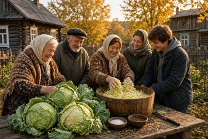 Сергей Капустник по народному календарю: пора рубить кочаны и квасить на зиму