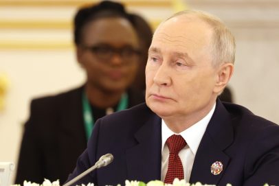 Президент Владимир Путин выступил на саммите «Россия-Африка»